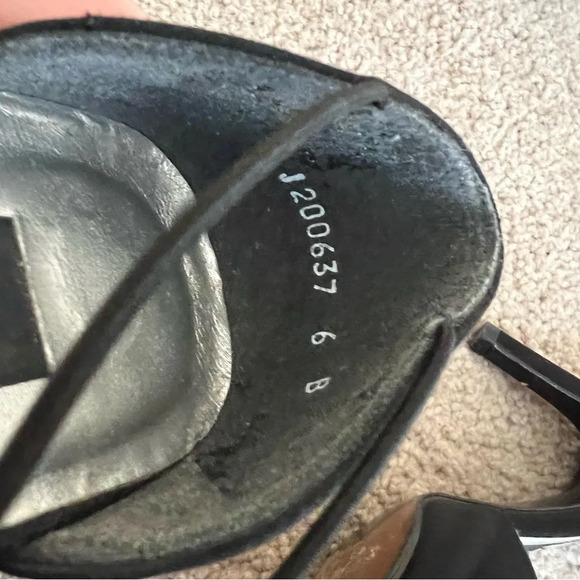 Stuart Weitzman Strappy Black Heels - Picture 7 of 9